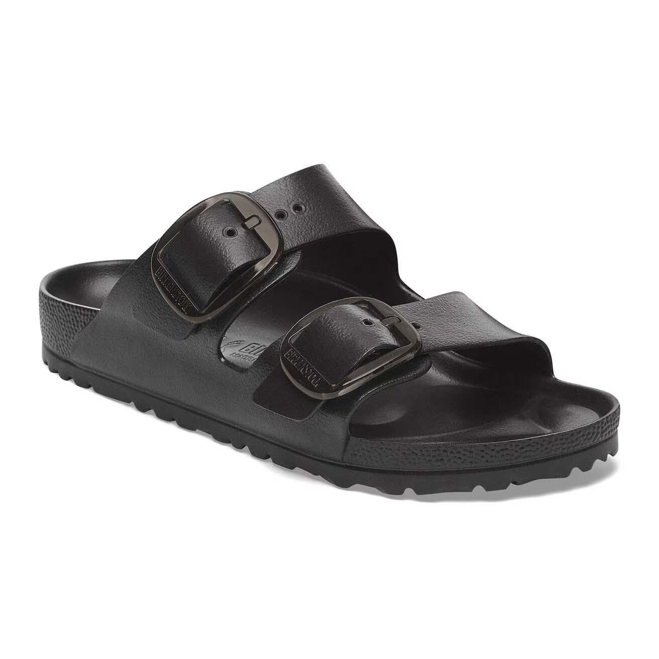 Birkenstock Arizona Big Buckle EVA Sandals - Narrow - Black