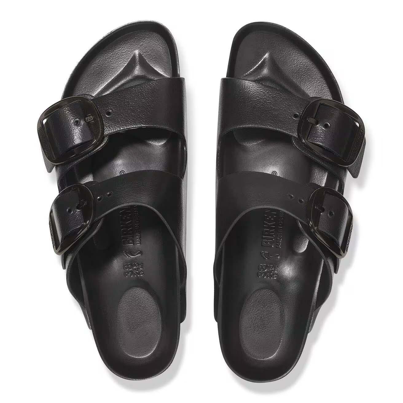 Birkenstock Arizona Big Buckle EVA Sandals - Narrow - Black