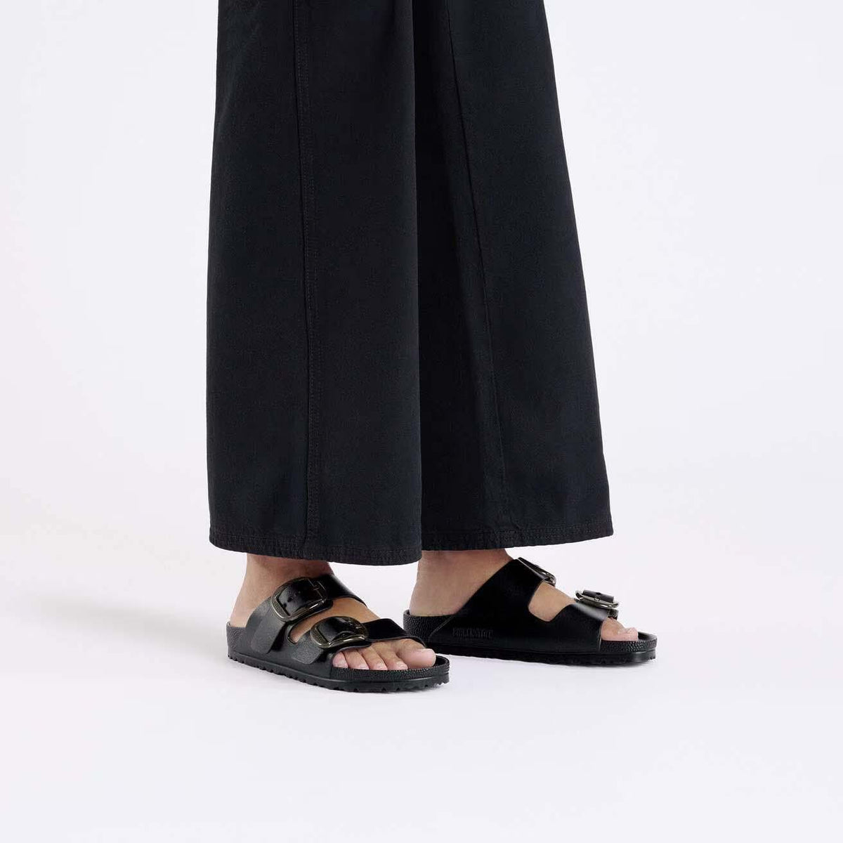 Birkenstock Arizona Big Buckle EVA Sandals - Narrow - Black
