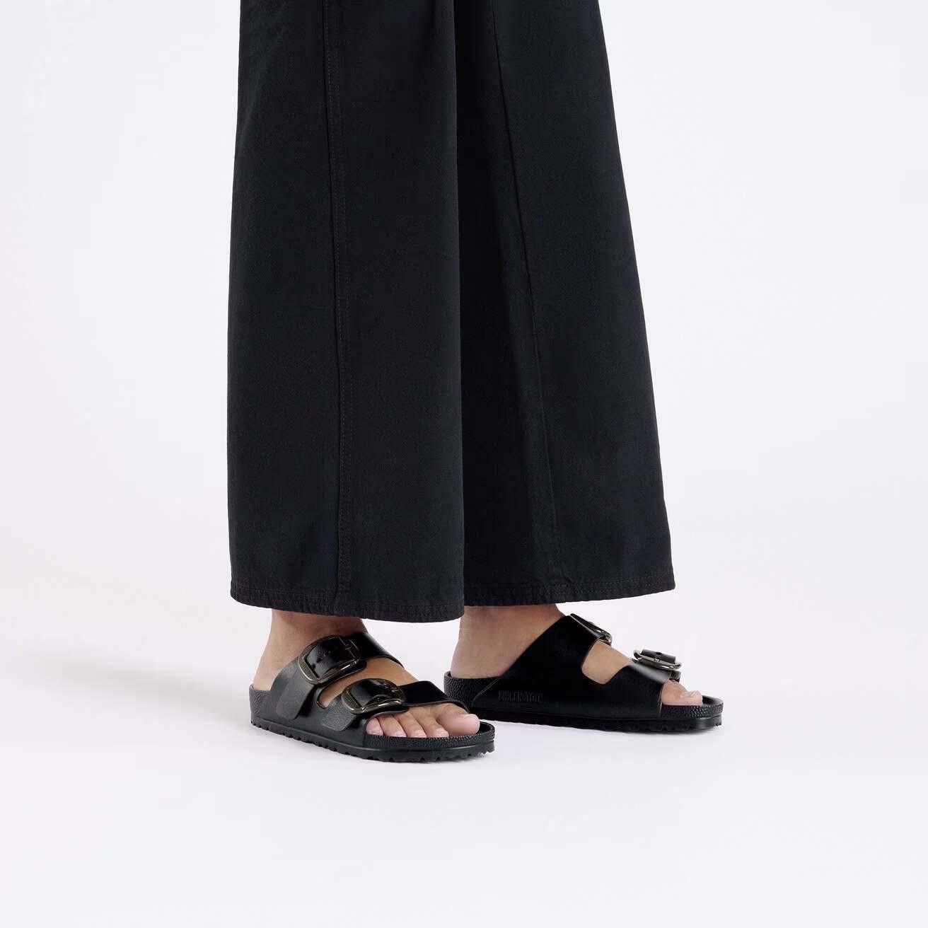 Birkenstock Arizona Big Buckle EVA Sandals - Narrow - Black