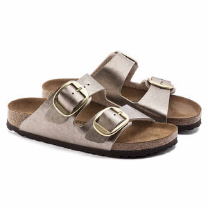 Birkenstock Arizona Big Buckle Birko-Flor Sandals - Regular - Graceful Taupe