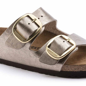 Birkenstock Arizona Big Buckle Birko-Flor Sandals - Regular - Graceful Taupe