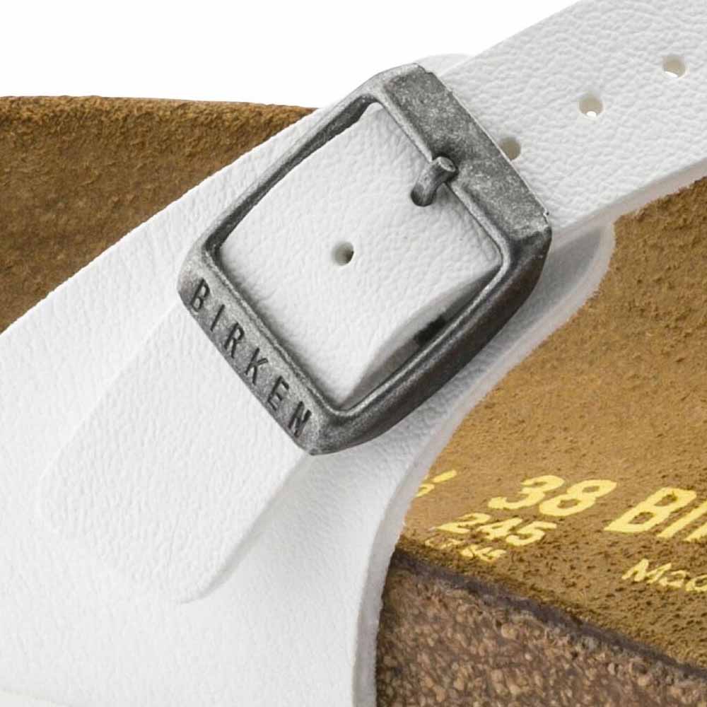 Birkenstock Gizeh Birko-Flor Sandals - Regular - White