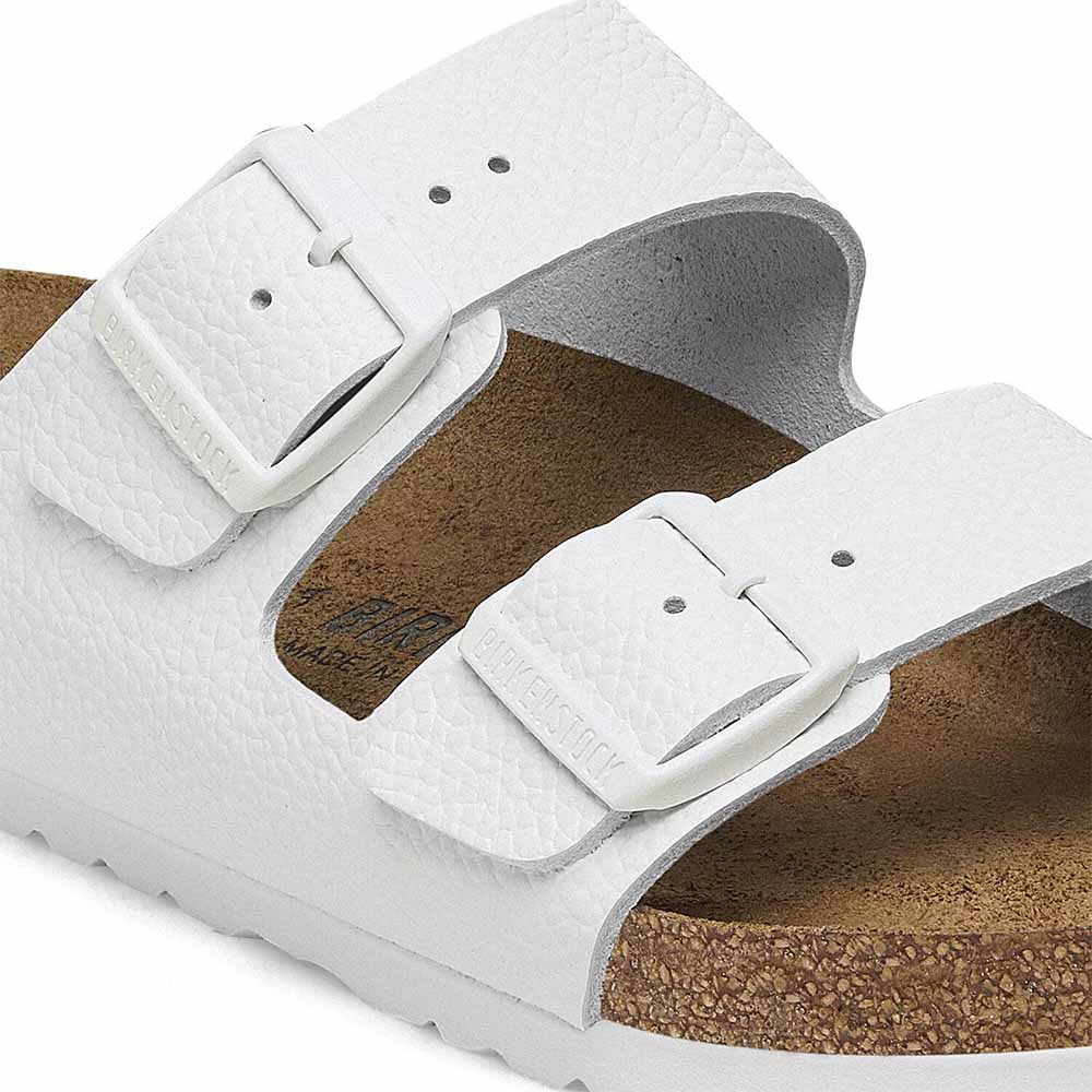 Birkenstock Arizona Leather Sandals - Narrow - White