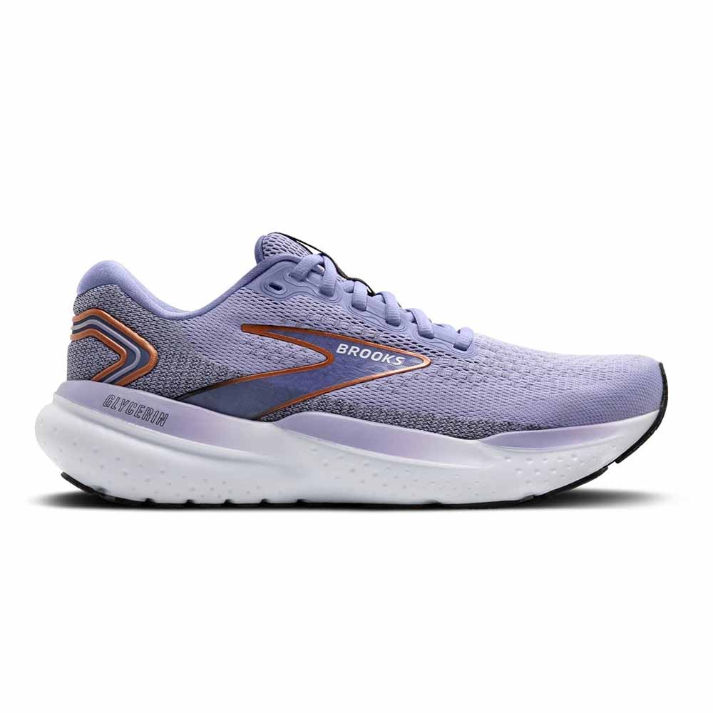 Brooks Glycerin 21 Womens Running Shoes - Lavender/Copper