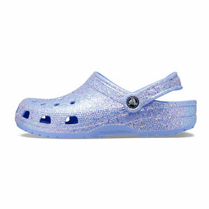 Crocs Classic Glitter Clogs - Moon Jelly