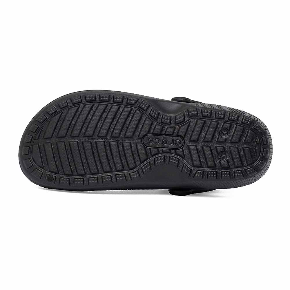 black lined crocs mens