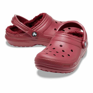 Crocs Classic Lined Clogs - Garnet