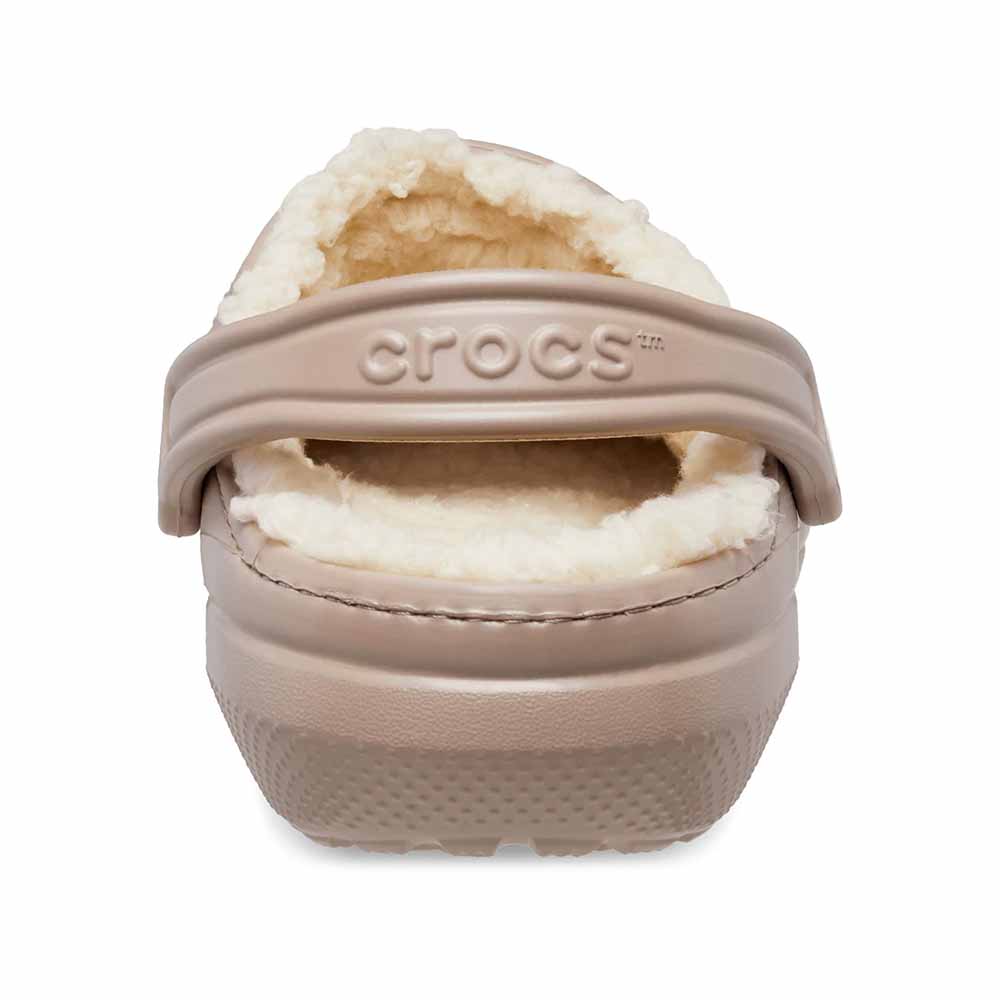 Crocs™ Classic Fuzz-lined Clog in Pink