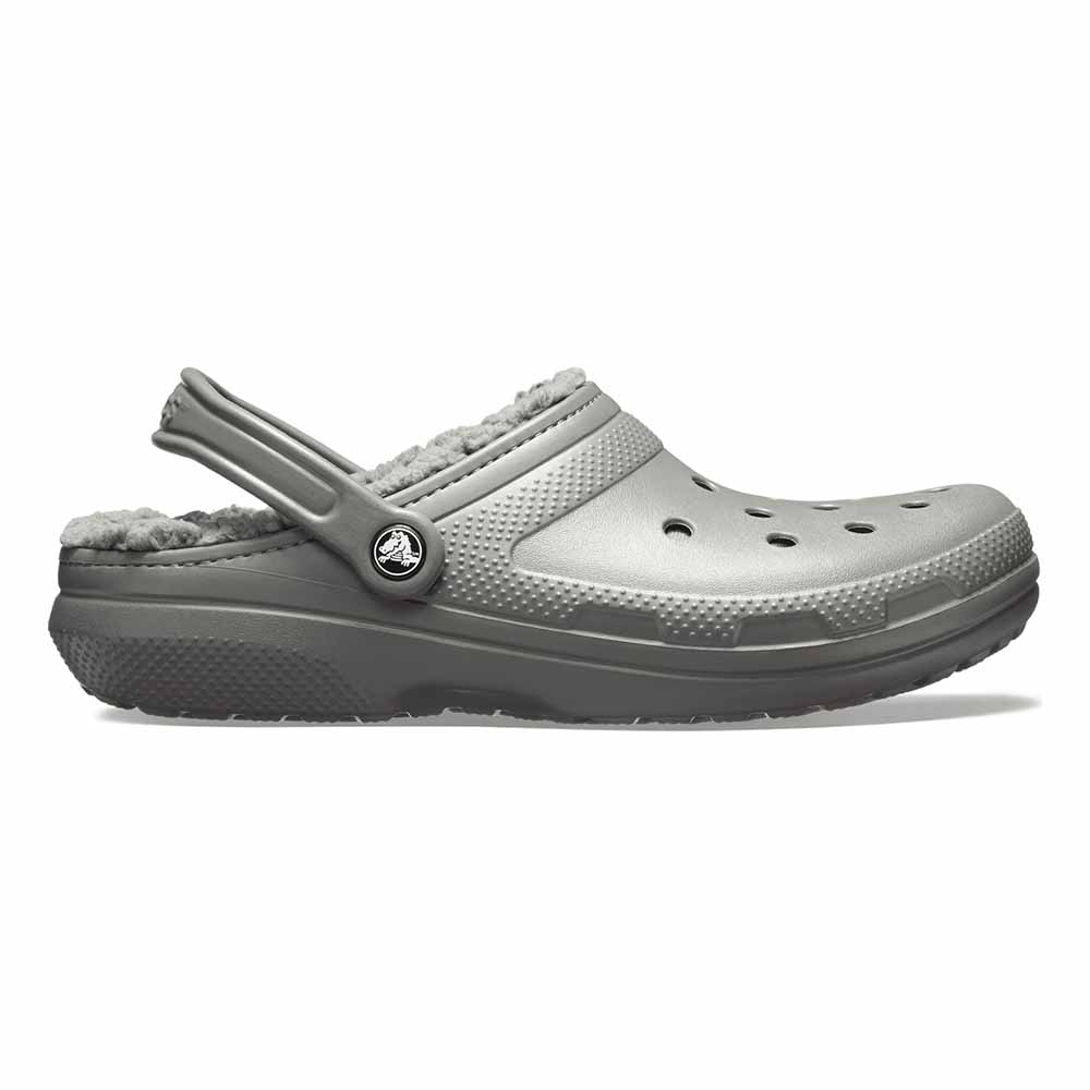 Crocs Classic Lined Clogs - Slate/Grey