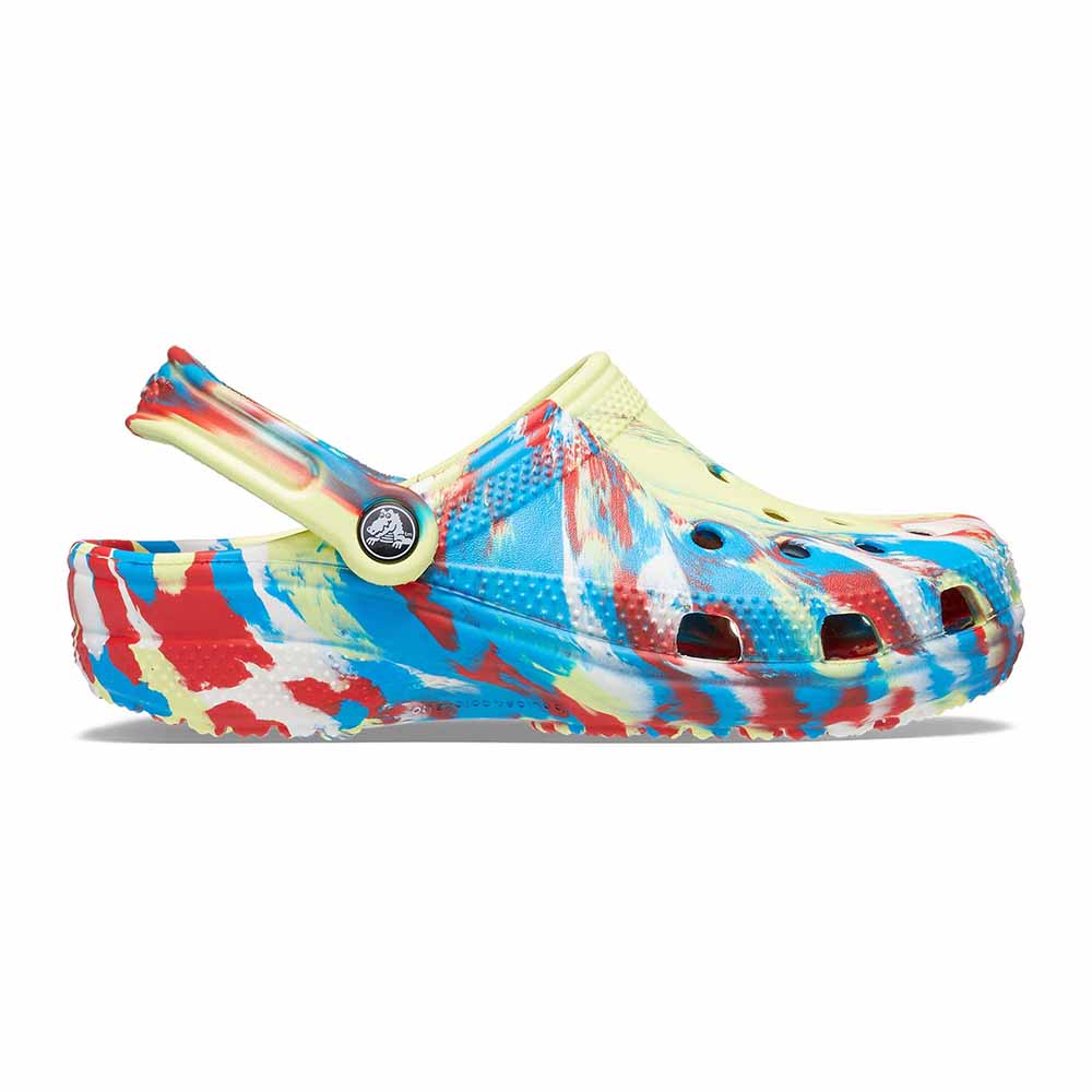 Multicolor Marbled Pastel Crocs Shop Crocs Classic Marbled Clogs