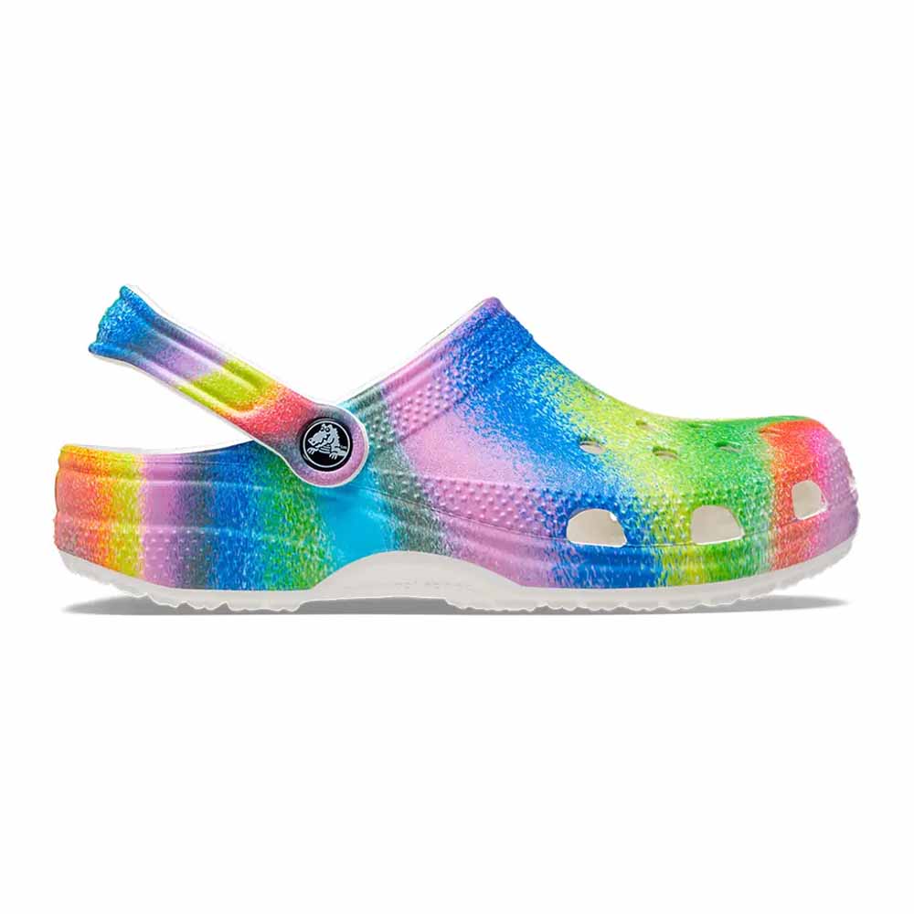 Crocs shop multicolor clogs