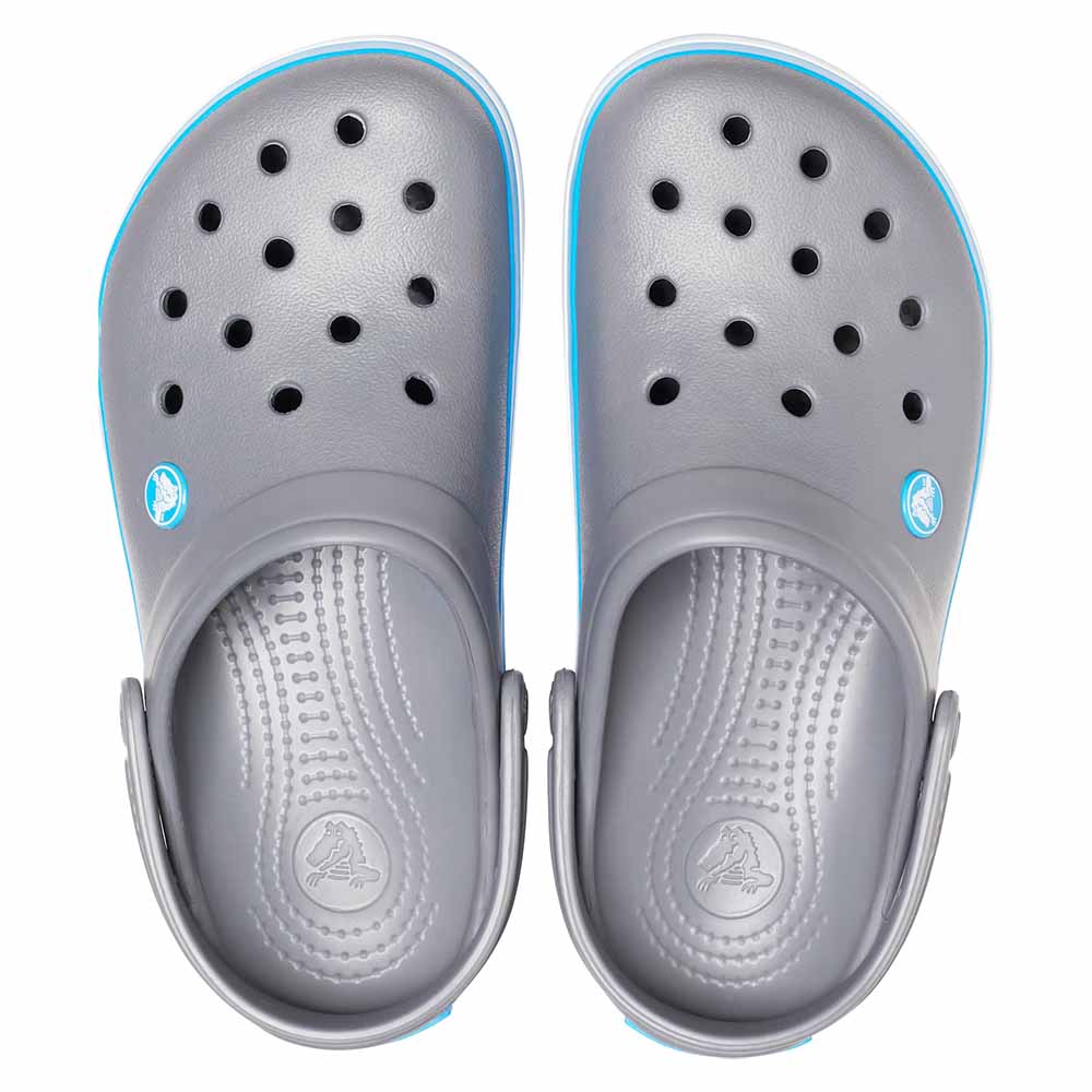 Crocs Crocband Clogs - Charcoal/Ocean