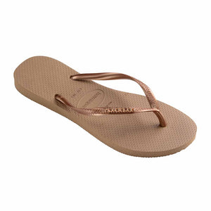 Havaianas Slim Metal Logo - Rose Gold