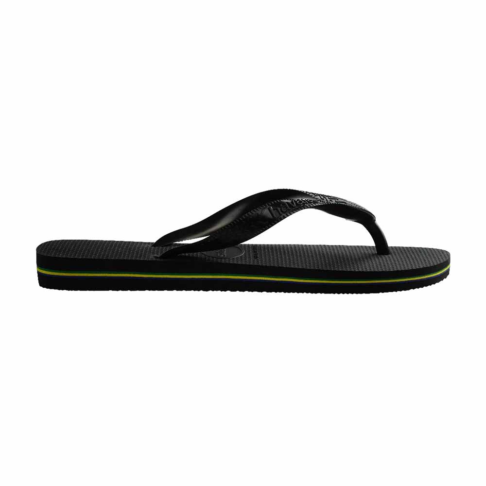 Havaianas Top Brasil Logo Thongs - Black