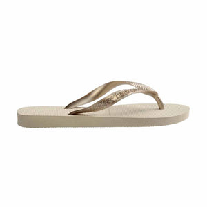 Havaianas Top Thongs - Sand Grey/Gold