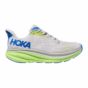 Hoka Clifton 9 Running Shoes - Stardust/Electric Cobalt