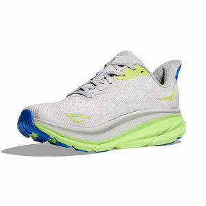 Hoka Clifton 9 Running Shoes - Stardust/Electric Cobalt