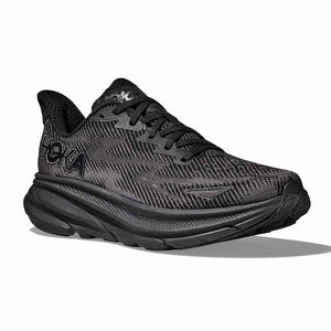 Hoka Clifton 9 Running Shoes - Black/Black