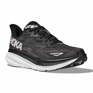 Hoka Clifton 9 Running Shoes - Black/White