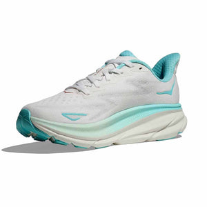 Hoka Clifton 9 Running Shoes - Frost/Rose Gold