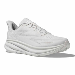 Hoka Clifton 9 Running Shoes - White/White