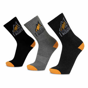 Mongrel Cotton Socks 5 Pairs - One Size (AU 5 - AU 11)