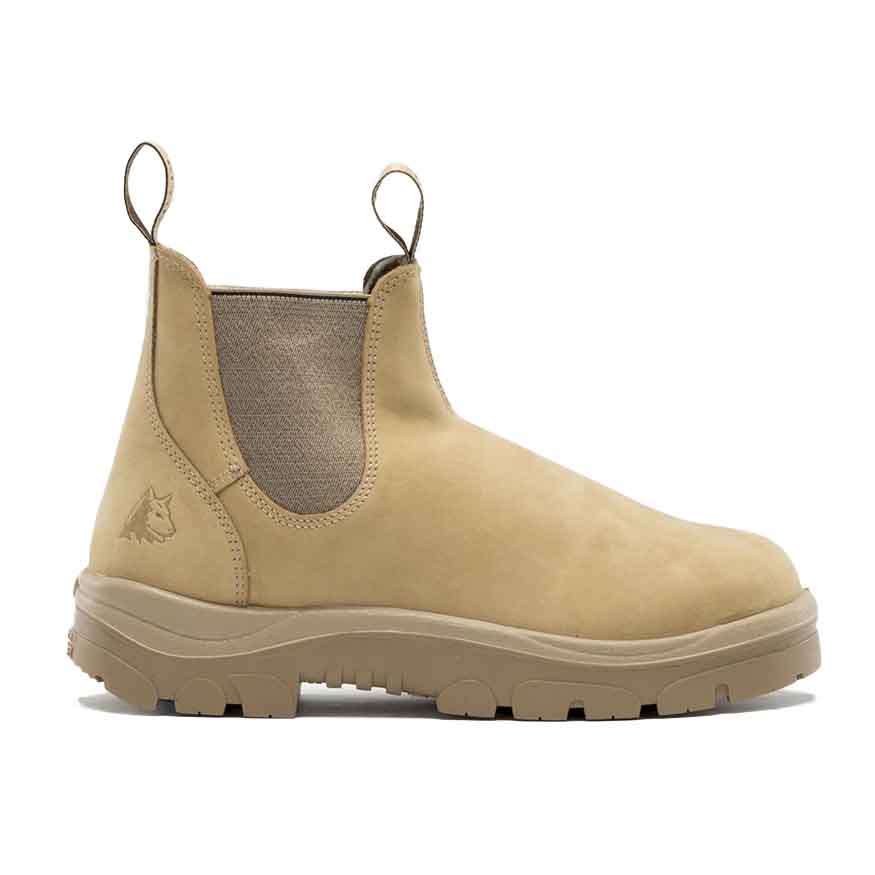 Steel Blue Hobart Soft Toe Work Boots - Sand