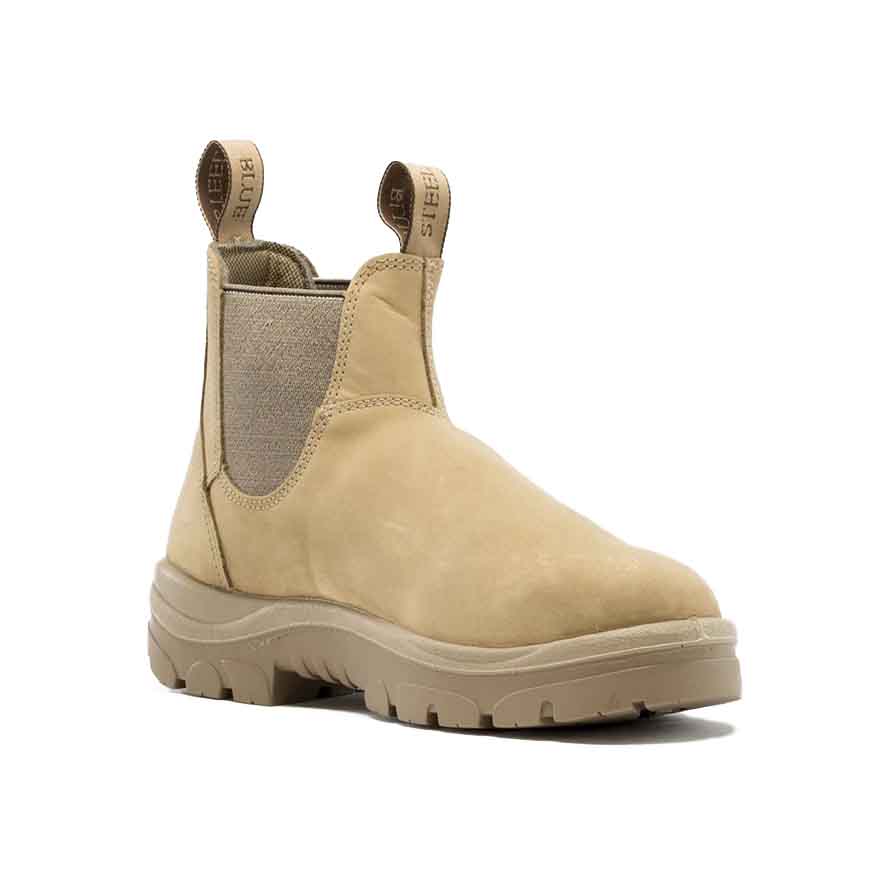 Steel Blue Hobart Soft Toe Work Boots - Sand