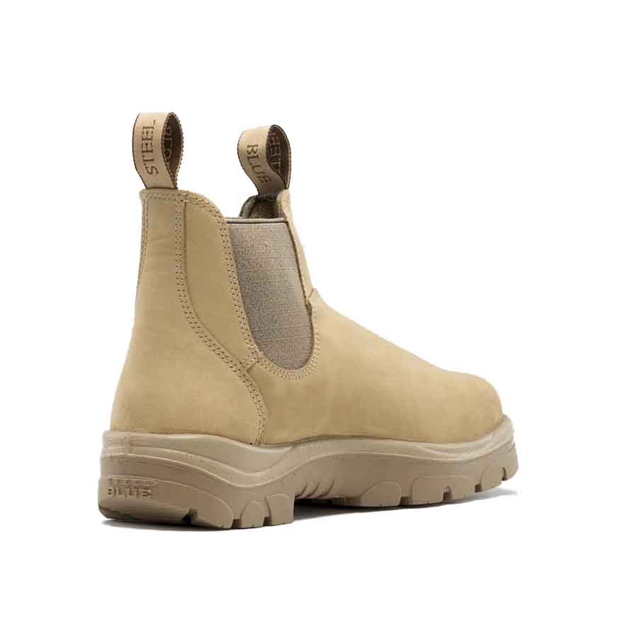 Steel Blue Hobart Soft Toe Work Boots - Sand