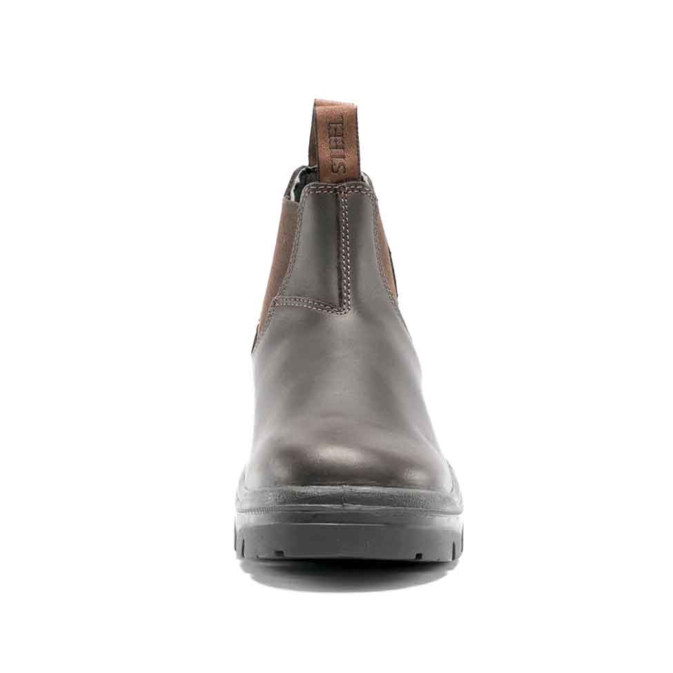 Steel Blue Hobart Soft Toe Work Boots - Winter Brown