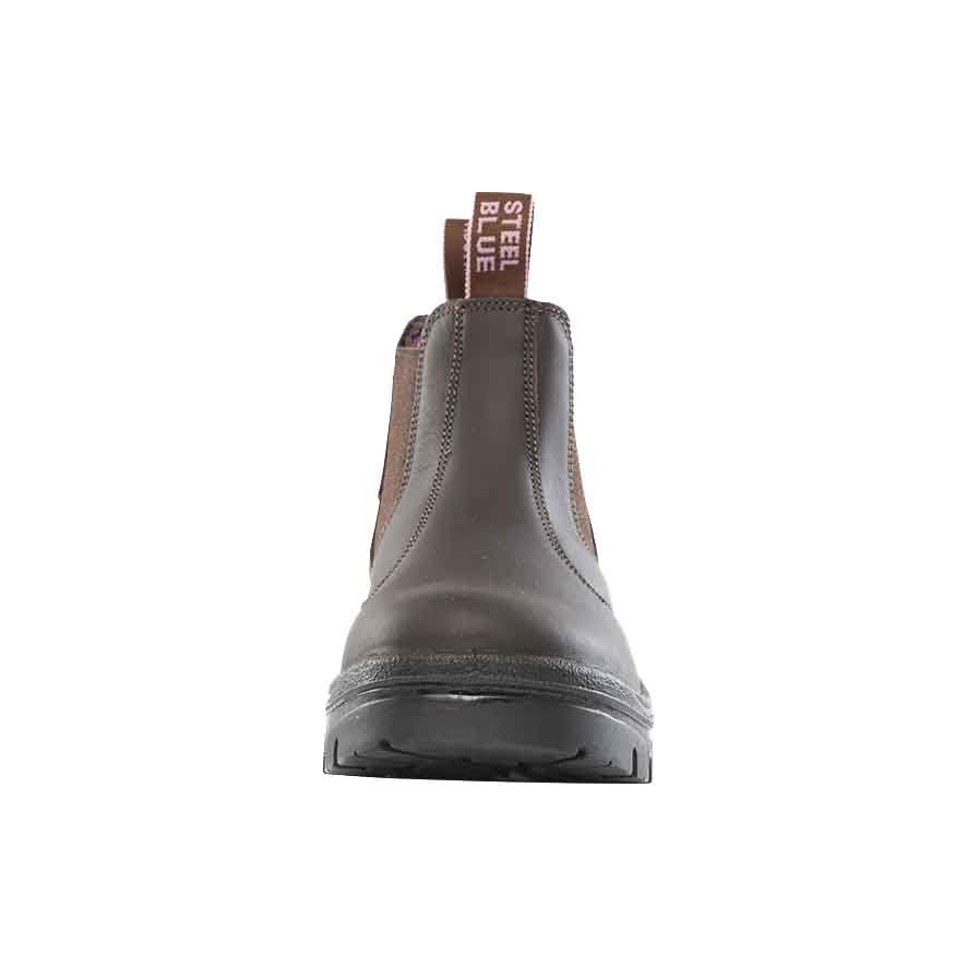 Steel Blue Hobart Soft Toe Womens Work Boots - Winter Brown