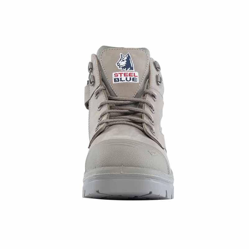 Steel Blue Parkes Zip Scuff Cap 312658 Work Boots - Granite