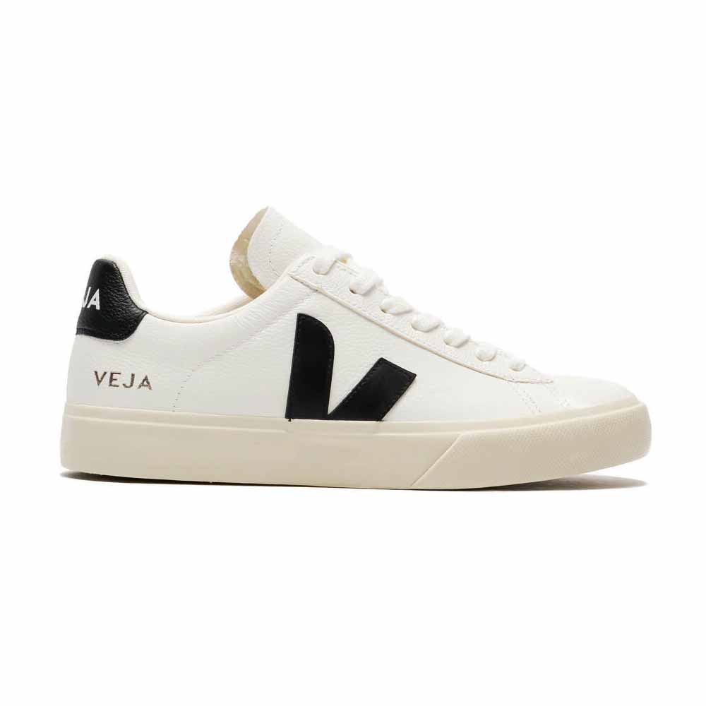 VEJA Campo Chromefree Leather - Extra White/Black