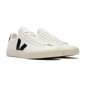 VEJA Campo Chromefree Leather - Extra White/Black