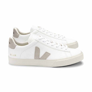 VEJA Campo Chromefree Leather - Extra White/Natural Suede