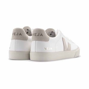 VEJA Campo Chromefree Leather - Extra White/Natural Suede