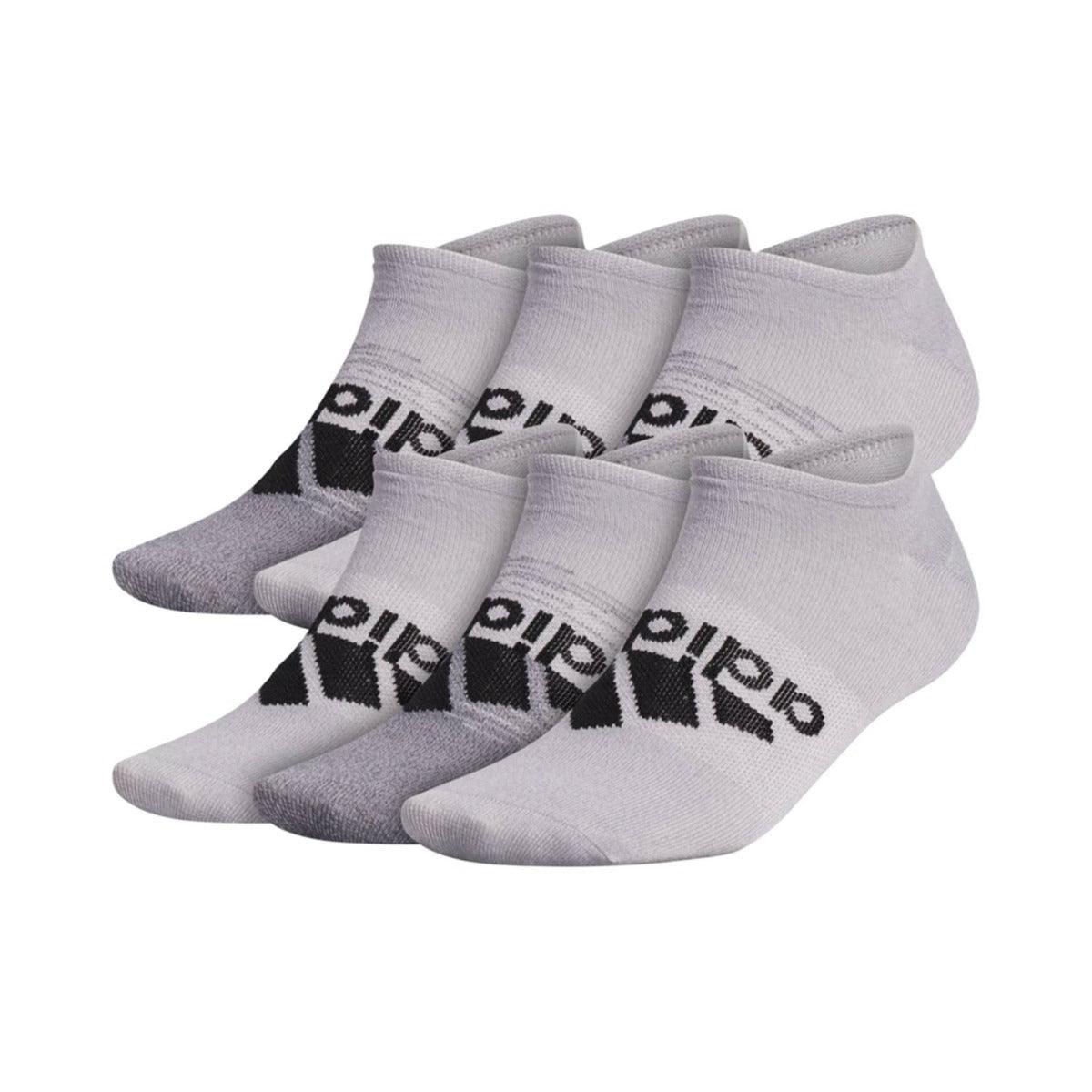 Adidas Athletic Superlite No Show Socks (6 Pairs) - One Size - The Next Pair