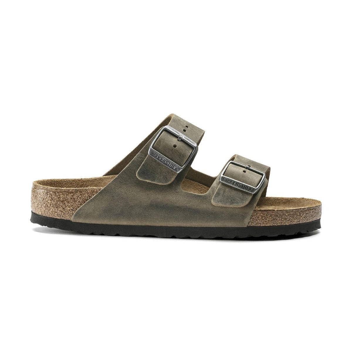Arizona Soft Footbed Oiled Leather Sandals - Regular - The Next Pair