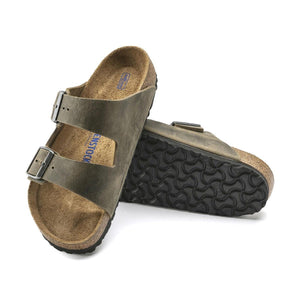 Arizona Soft Footbed Oiled Leather Sandals - Regular - The Next Pair