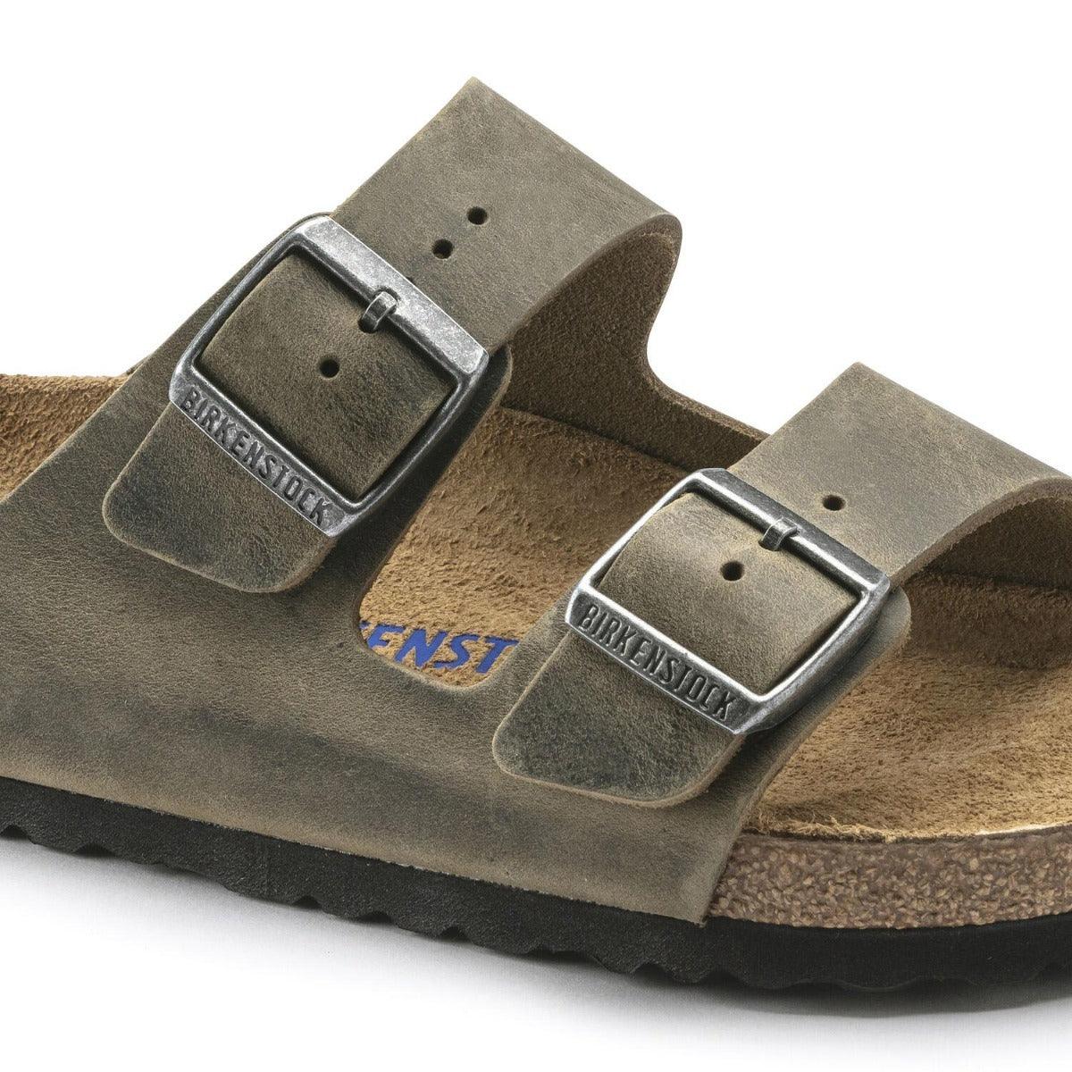 Arizona Soft Footbed Oiled Leather Sandals - Regular - The Next Pair