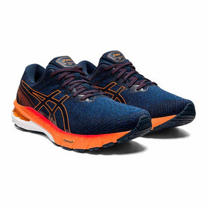 Asics blue clearance and orange shoes