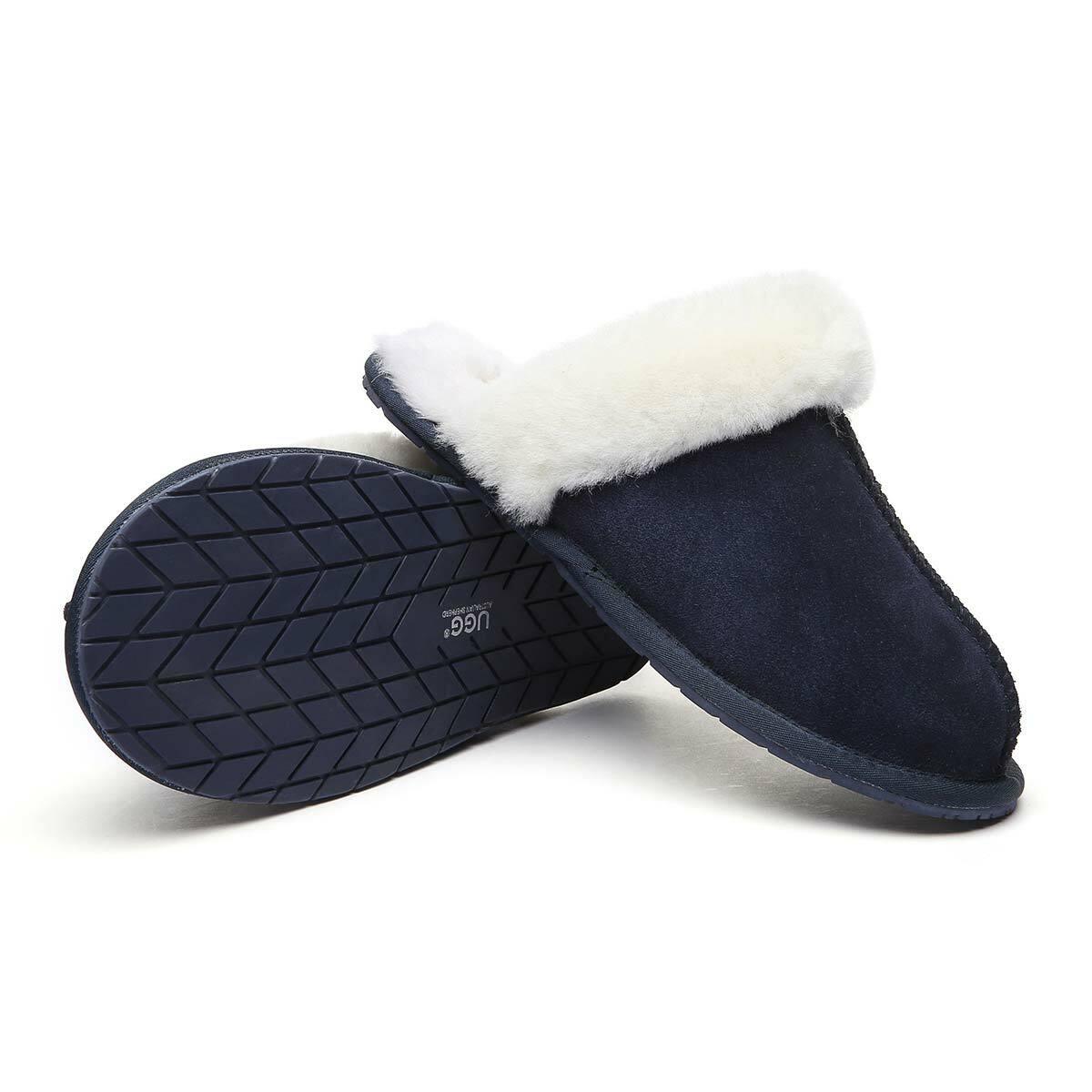 Navy cheap ugg slippers