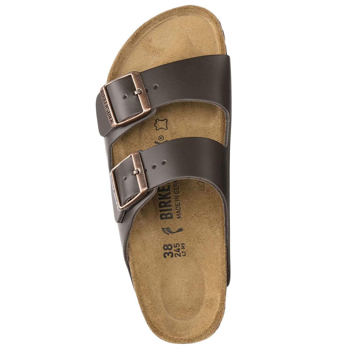 Birkenstock Arizona Natural Leather Sandals - Narrow - The Next Pair