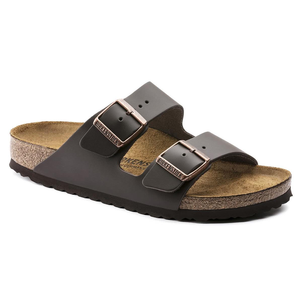 Birkenstock Arizona Natural Leather Sandals - Narrow - The Next Pair
