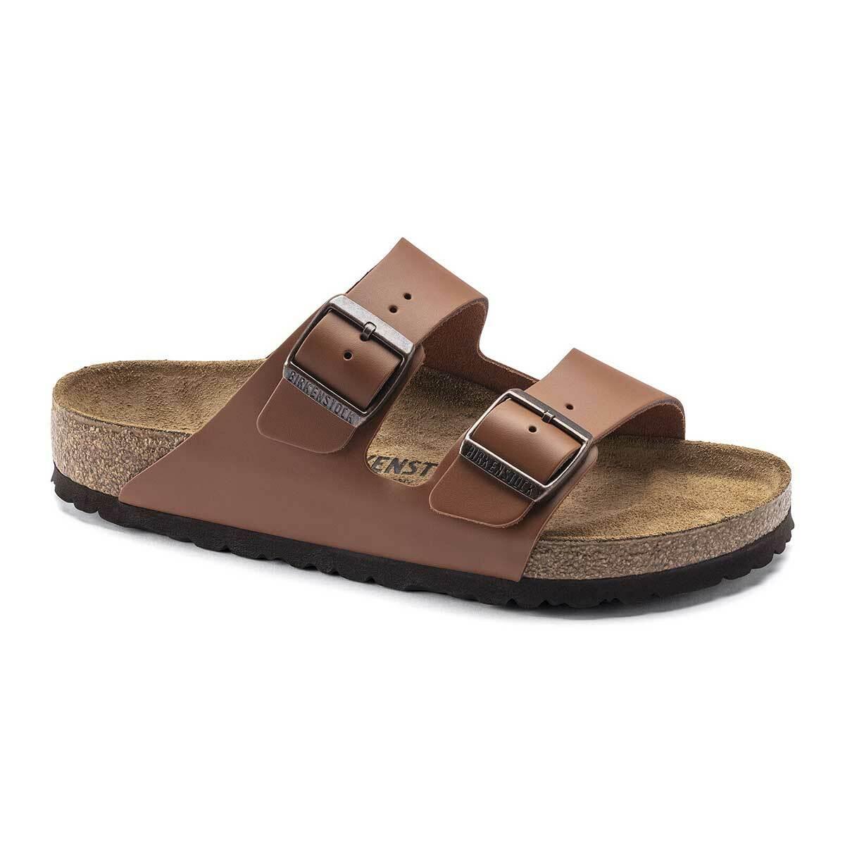 Birkenstock Arizona Natural Leather Sandals - Narrow - The Next Pair