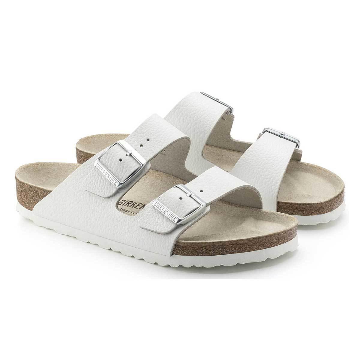 Birkenstock white arizona sales sandals