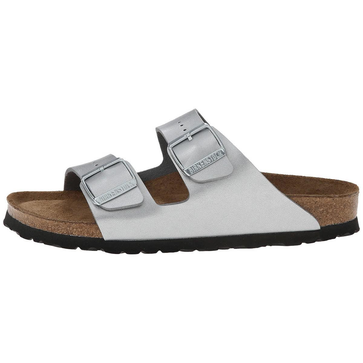 Birkenstock Arizona Natural Leather Soft Footbed Sandals - Regular - The Next Pair