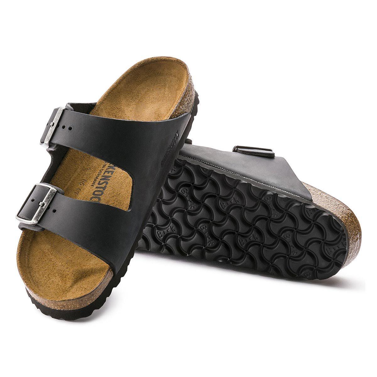 Birkenstock Arizona Oiled Leather Sandals - Regular - The Next Pair