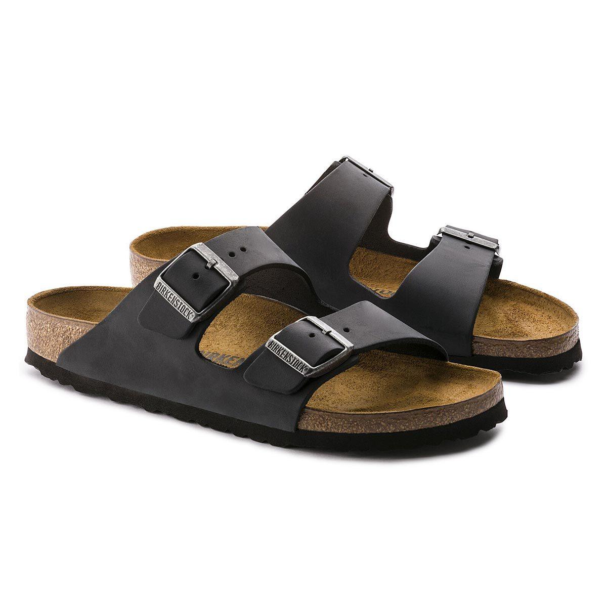 Birkenstock Arizona Oiled Leather Sandals - Regular - The Next Pair